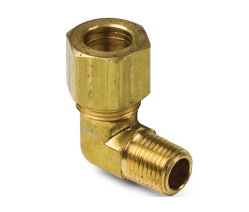 69# puristus 90 ° messinki uros kyynärpää