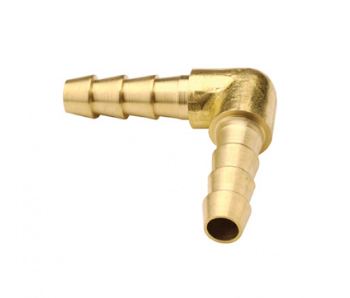122 messinkiletku barb asentaa 90 ° kyynärpää