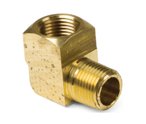 3400# Brass Pipe -varusteet 90 asteen kadun kyynärpää