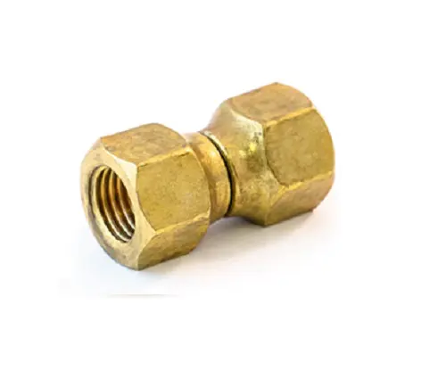 All -Coopper Manufacturing, jolla on korkea seisminen vastus - U440# SAE 45 ° Flare Brass -laitteet Kääntöpähkinän liitin